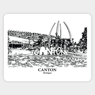 Canton - Michigan Sticker